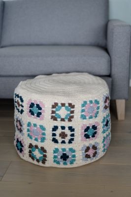 Granny Square Ottoman