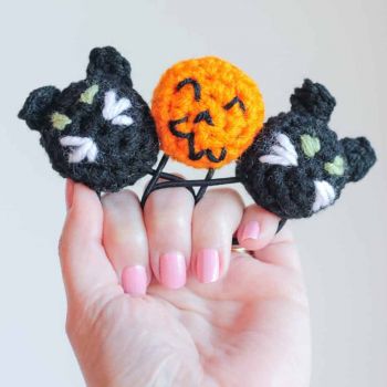 Halloween Ponytail Holders