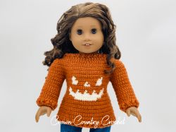 Halloween Pumpkin Sweater
