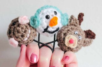 Christmas Ponytail Holder Set
