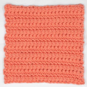Linked Double Crochet Stitch Tutorial