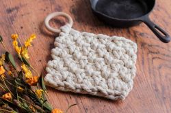 Modern Rustic Cotton Rope Trivet