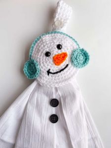Snowman Towel Topper