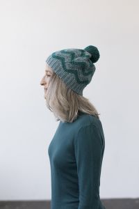 Wintergreen Chevron Hat