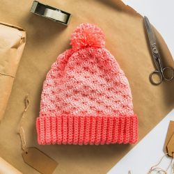 Shell Stitch Basic Hat