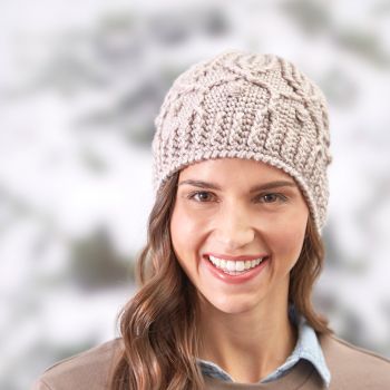 Crochet Patterns Galore - Winter Trellis Hat