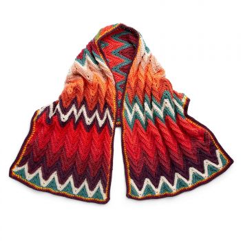 Zigzag Time in Shawl