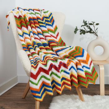 Joyful Ripple Blanket