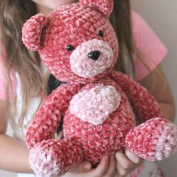 Velvet Valentine Bear