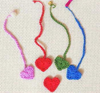 Heart Bookmark Last Minute Valentine's Day Gift Idea