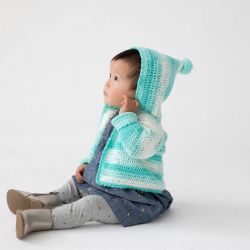 Hooded Baby Cardigan