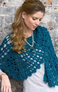 Graceful Shell Shawl