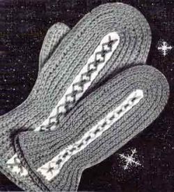 Children's Crocheted Mittens