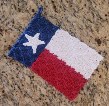 Texas Flag Potholder