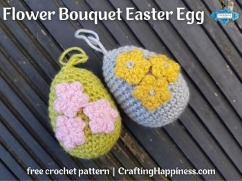 Flower Bouquet Easter Egg
