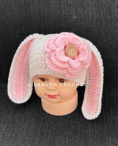 Crochet Easter Bunny Hat