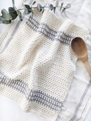 Crochet Kitchen Towel
