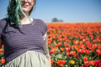 Chickadee Crop Tee