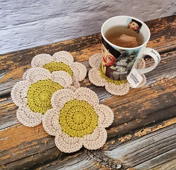 Flower Power Coasters