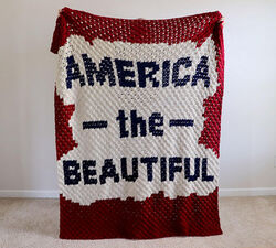 America the Beautiful Blanket