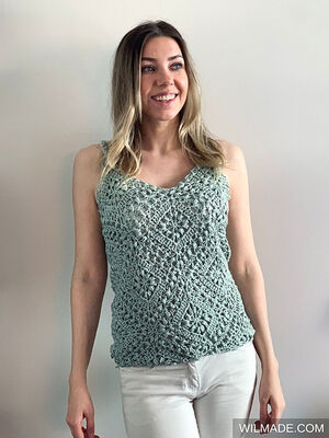 Tulip Square Tank Top