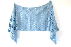 Transpire Sideways Shawl