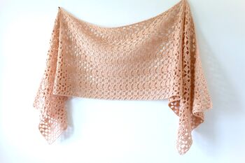 Solar Sideways Shawl