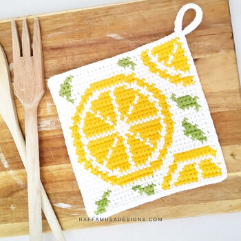 Citrus Fruits Potholder