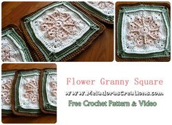 Flower Granny Square