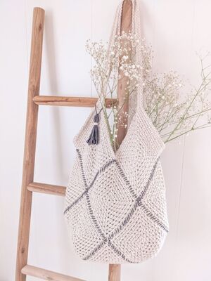 The Modern Crochet Tote Bag