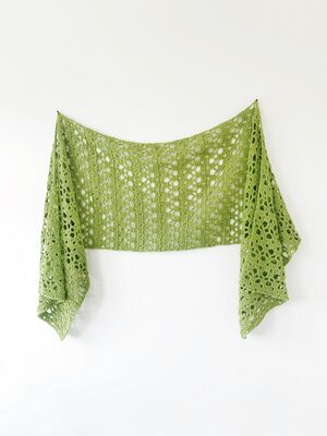 Flores Sideways Shawl