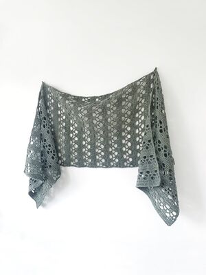 Switchback Sideways Shawl