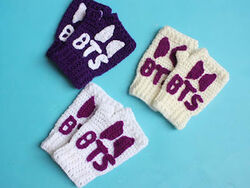 Handmade BTS Gloves Adult Kids