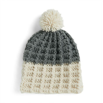 Waffle Stitch Hat