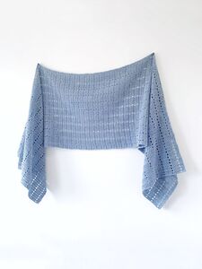 Clearwater Sideways Shawl