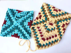 Granny Square Holy Book Cover