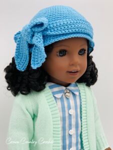 Cloche Hat for 18-inch Dolls