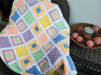 Building Blocks Baby Blanket