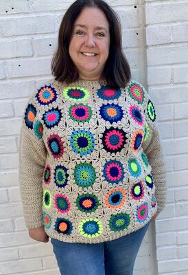 Granny Squares Sweater