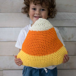 Large Plush Candy Corn