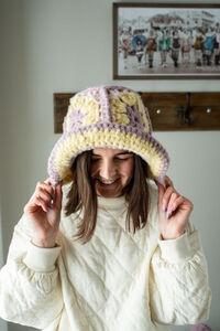 Granny Square Bucket Hat