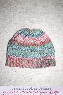 Brushstrokes Beanie