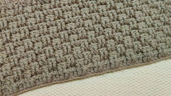 Easy Pattern for Textured Woven Blanket