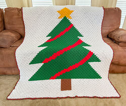 Christmas Tree Blanket