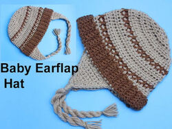 Baby Ear Flap Hat