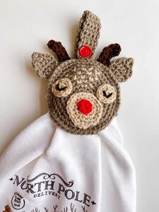 Reindeer Towel Topper