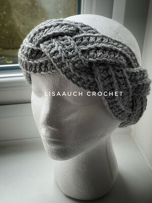 3 Braid Earwarmer Headband