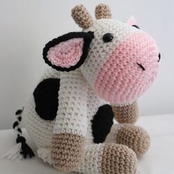 Cow Stuffie Toy
