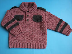 Pullover Collar Sweater for Kids