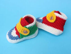 Baby Flaps Convers Booties